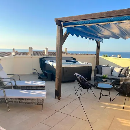 Daire Penthouse & Jacuzzi With Sea Views In Costa Blanca